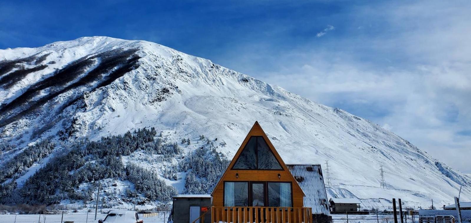 Mountain Hut In Kazbegi Vila Exterior foto