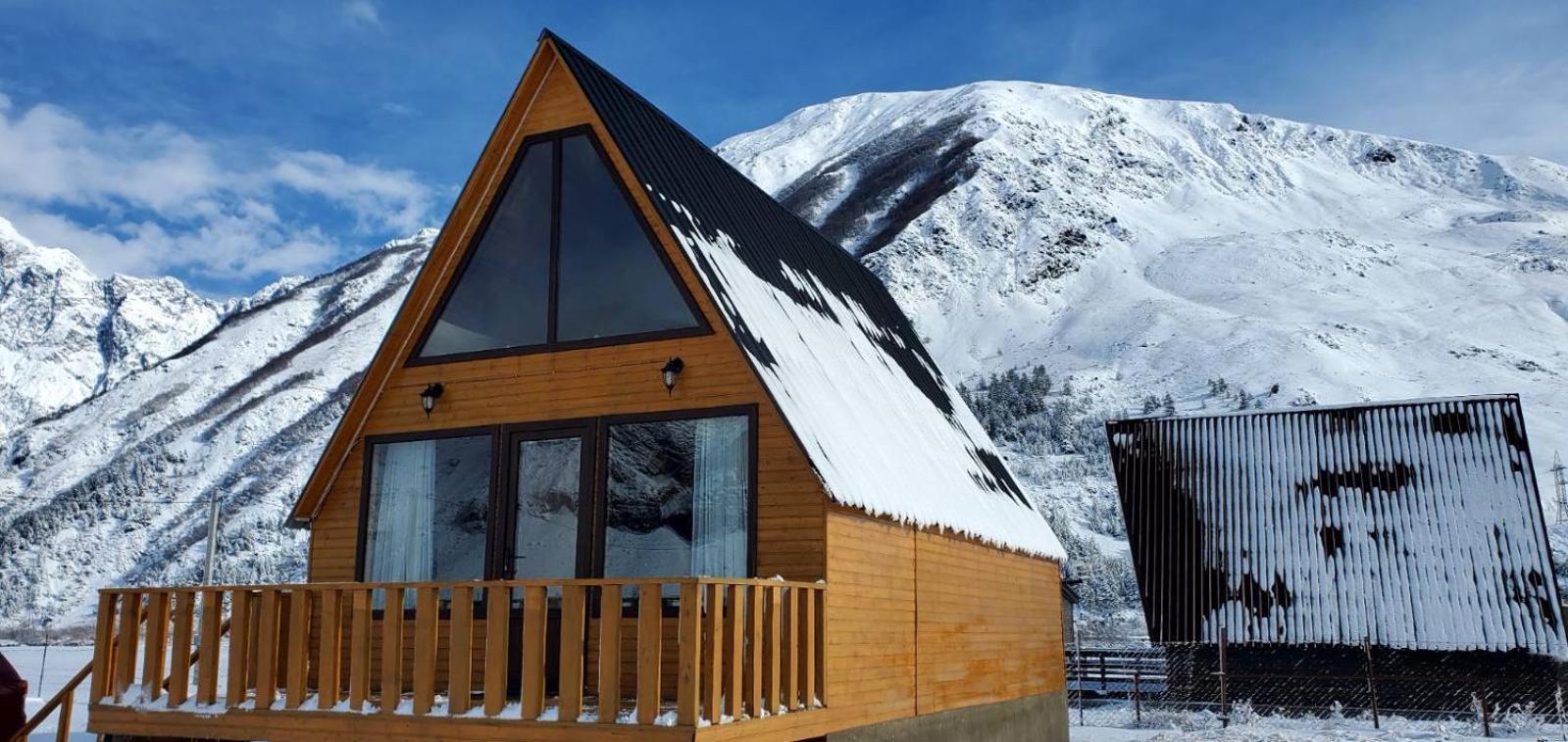 Mountain Hut In Kazbegi Vila Exterior foto